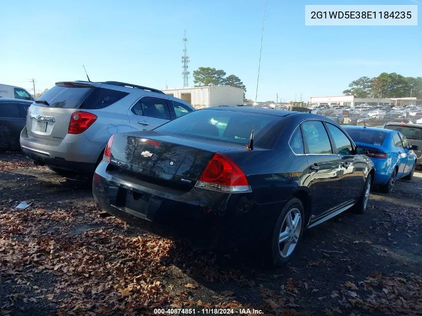 2014 Chevrolet Impala Limited Police VIN: 2G1WD5E38E1184235 Lot: 40874851