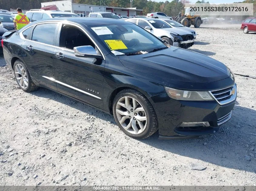 2014 Chevrolet Impala 2Lz VIN: 2G1155S38E9172616 Lot: 40887292