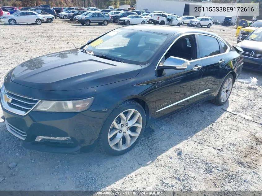 2014 Chevrolet Impala 2Lz VIN: 2G1155S38E9172616 Lot: 40887292