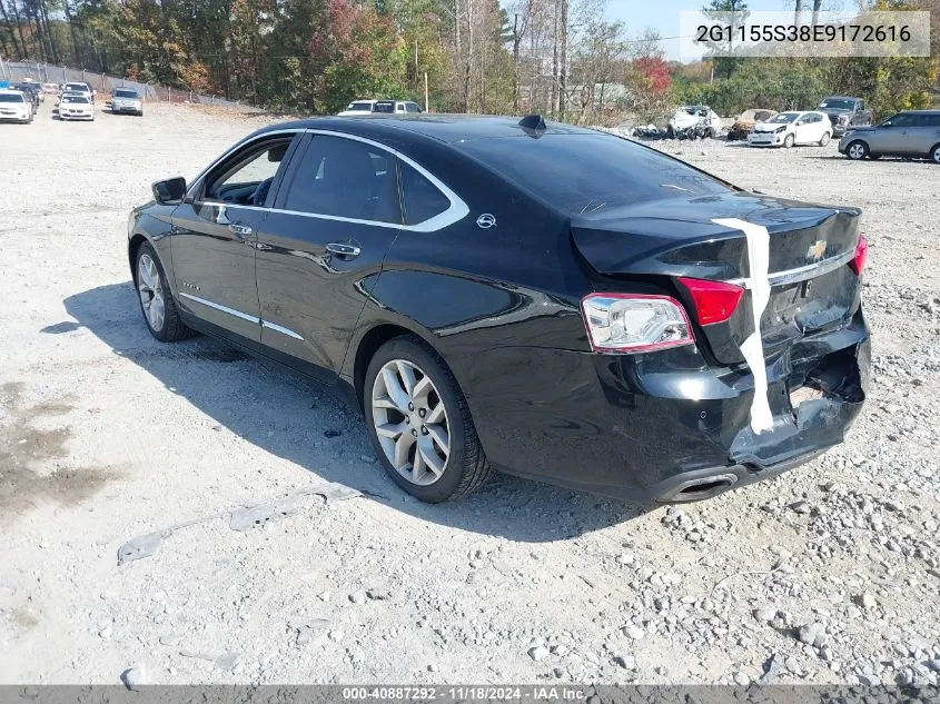 2014 Chevrolet Impala 2Lz VIN: 2G1155S38E9172616 Lot: 40887292