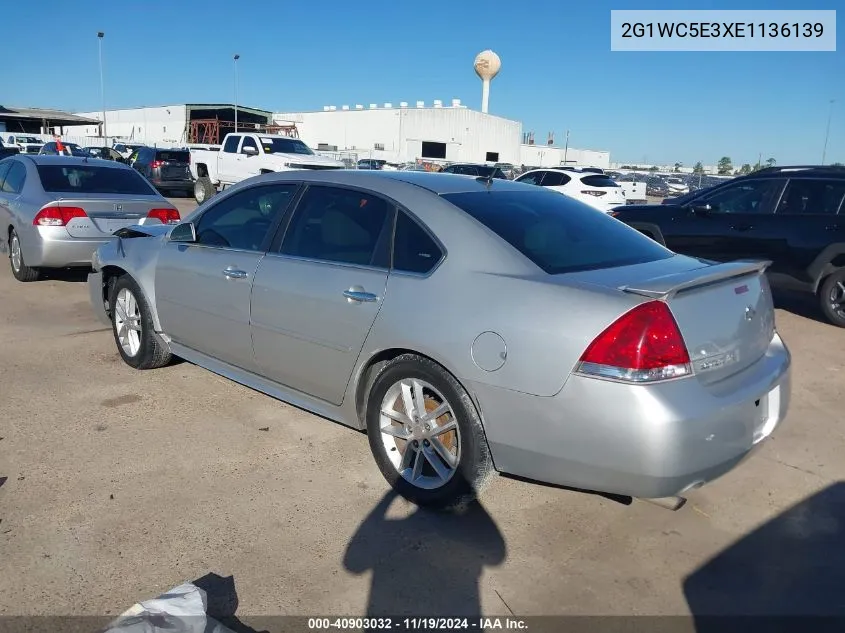 2014 Chevrolet Impala Limited Ltz VIN: 2G1WC5E3XE1136139 Lot: 40903032