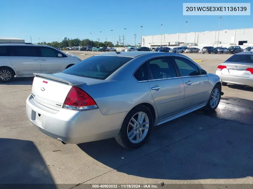 2014 Chevrolet Impala Limited Ltz VIN: 2G1WC5E3XE1136139 Lot: 40903032