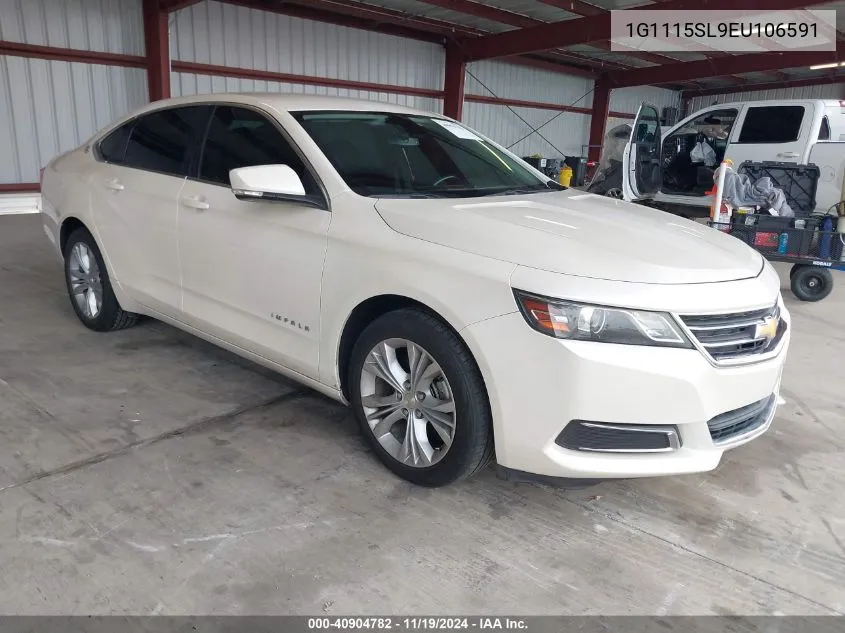 2014 Chevrolet Impala 1Lt VIN: 1G1115SL9EU106591 Lot: 40904782