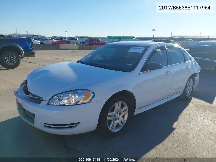 2014 Chevrolet Impala Limited Lt VIN: 2G1WB5E38E1117964 Lot: 40917459