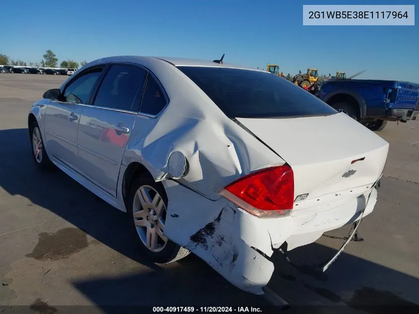 2014 Chevrolet Impala Limited Lt VIN: 2G1WB5E38E1117964 Lot: 40917459