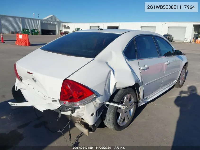 2014 Chevrolet Impala Limited Lt VIN: 2G1WB5E38E1117964 Lot: 40917459