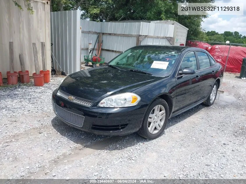 2015 Chevrolet Impala Limited Lt VIN: 2G1WB5E32F1129318 Lot: 39440697