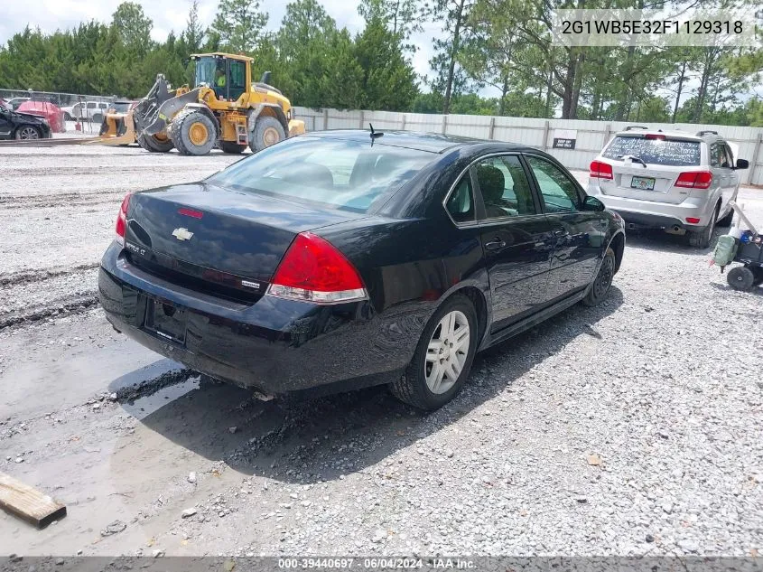 2015 Chevrolet Impala Limited Lt VIN: 2G1WB5E32F1129318 Lot: 39440697