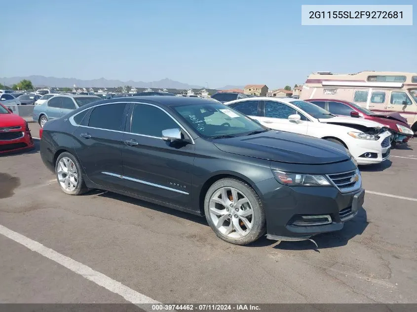 2G1155SL2F9272681 2015 Chevrolet Impala 1Lz