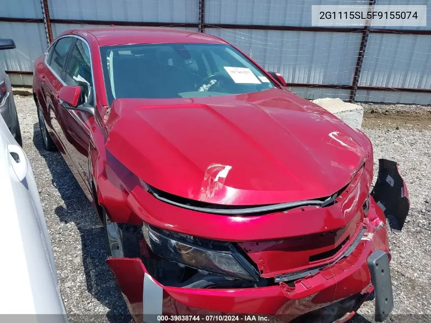 2G1115SL5F9155074 2015 Chevrolet Impala 1Lt