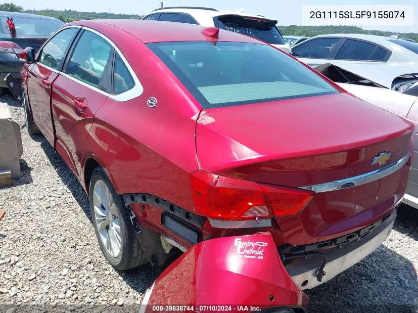 2G1115SL5F9155074 2015 Chevrolet Impala 1Lt