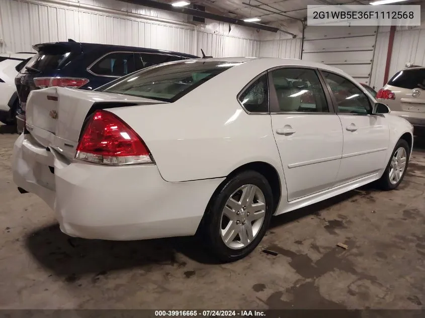 2G1WB5E36F1112568 2015 Chevrolet Impala Limited Lt