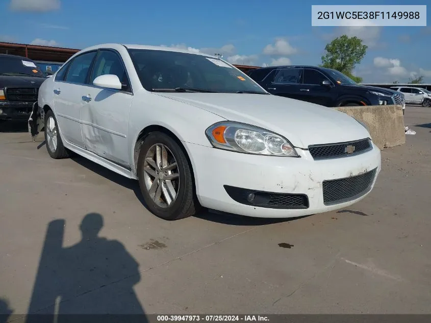 2G1WC5E38F1149988 2015 Chevrolet Impala Limited Ltz