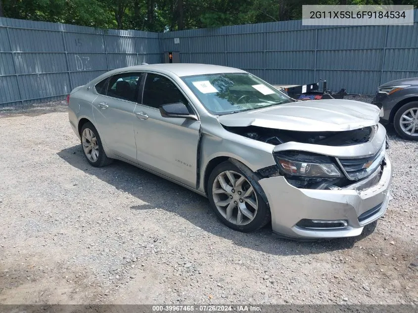 2015 Chevrolet Impala 1Fl VIN: 2G11X5SL6F9184534 Lot: 39967465