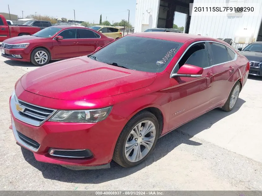 2G1115SL7F9108290 2015 Chevrolet Impala Lt