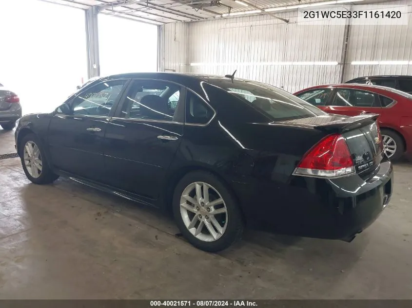 2G1WC5E33F1161420 2015 Chevrolet Impala Limited Ltz