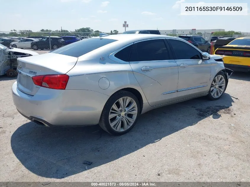 2015 Chevrolet Impala 2Lz VIN: 2G1165S30F9146509 Lot: 40021573