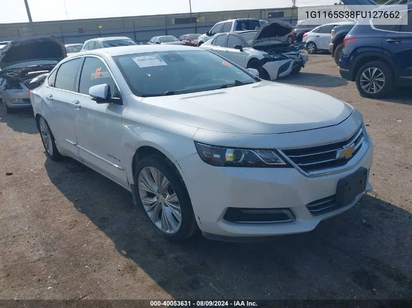 1G1165S38FU127662 2015 Chevrolet Impala 2Lz