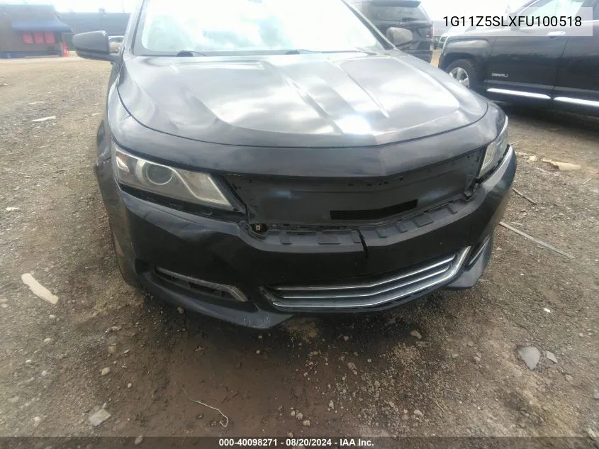 1G11Z5SLXFU100518 2015 Chevrolet Impala Ls