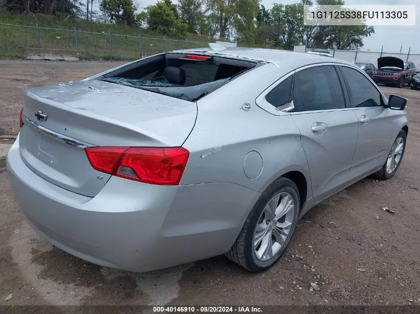 1G1125S38FU113305 2015 Chevrolet Impala Lt