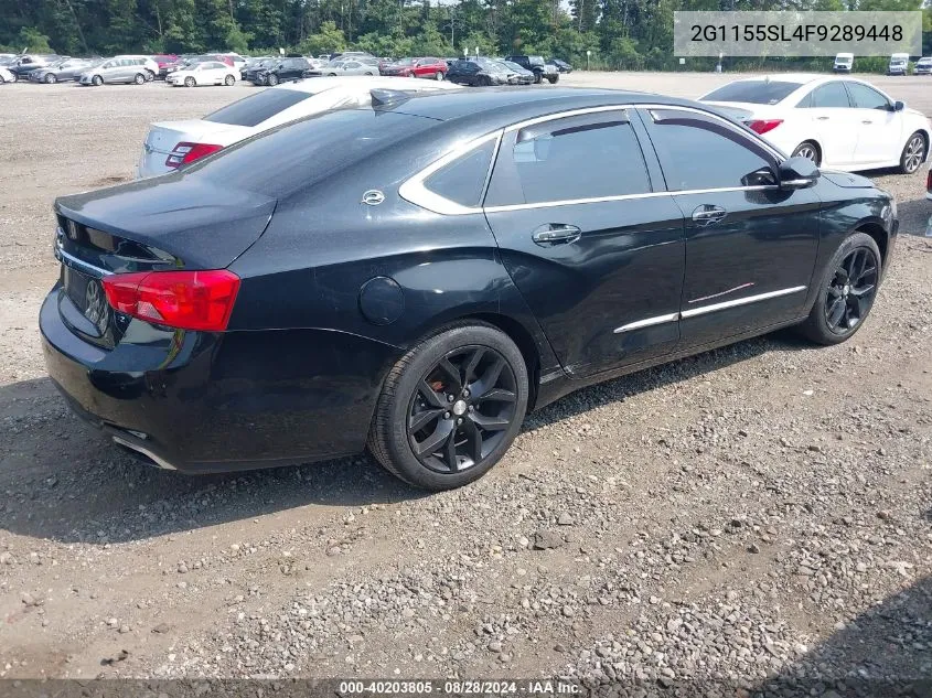 2G1155SL4F9289448 2015 Chevrolet Impala 1Lz