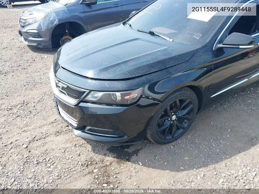 2G1155SL4F9289448 2015 Chevrolet Impala 1Lz