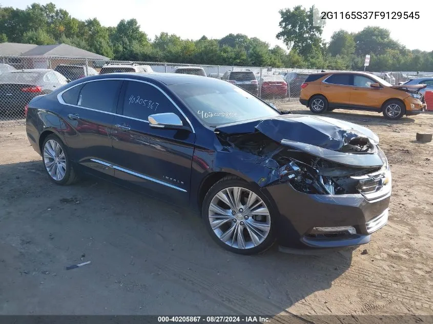 2015 Chevrolet Impala 2Lz VIN: 2G1165S37F9129545 Lot: 40205867