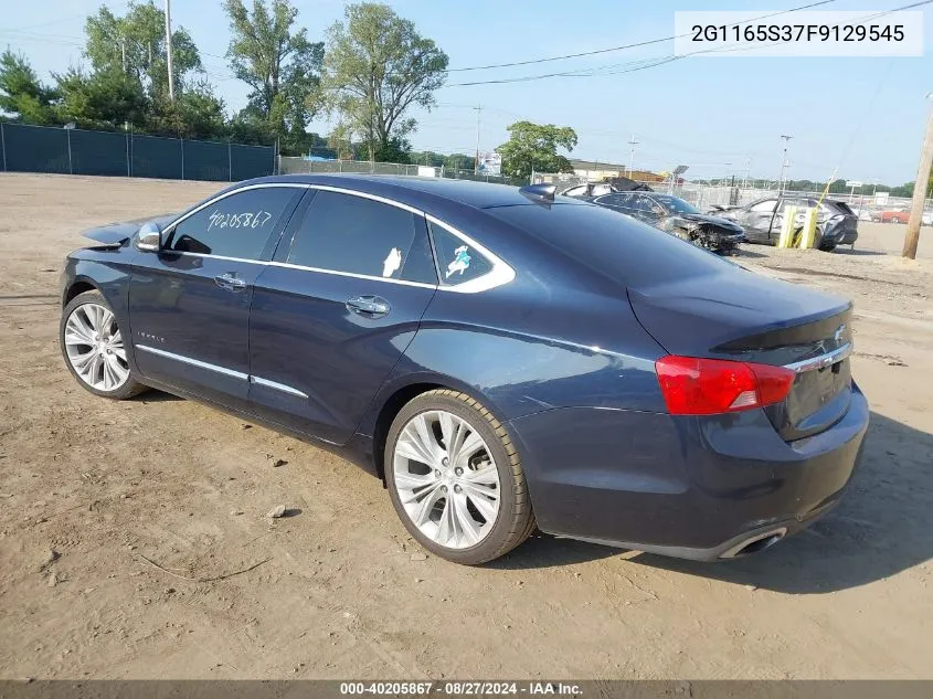 2G1165S37F9129545 2015 Chevrolet Impala 2Lz