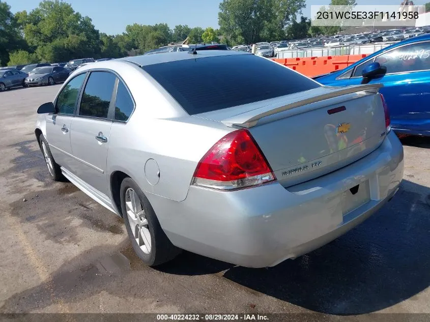 2015 Chevrolet Impala Limited Ltz VIN: 2G1WC5E33F1141958 Lot: 40224232