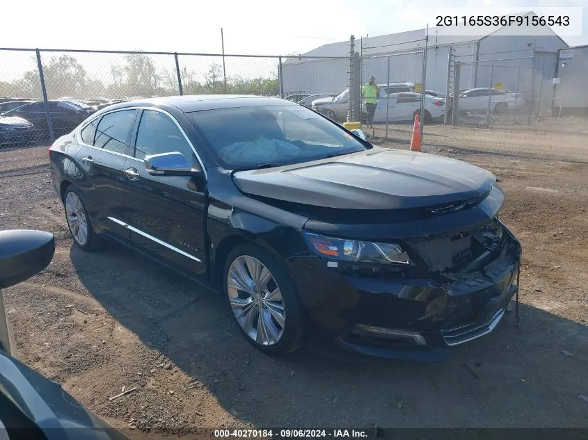 2G1165S36F9156543 2015 Chevrolet Impala 2Lz