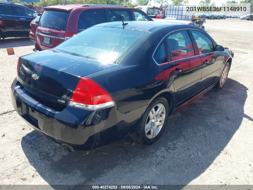 2G1WB5E36F1148910 2015 Chevrolet Impala Limited Lt