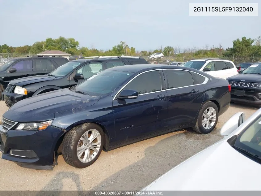 2015 Chevrolet Impala Lt VIN: 2G1115SL5F9132040 Lot: 40320837