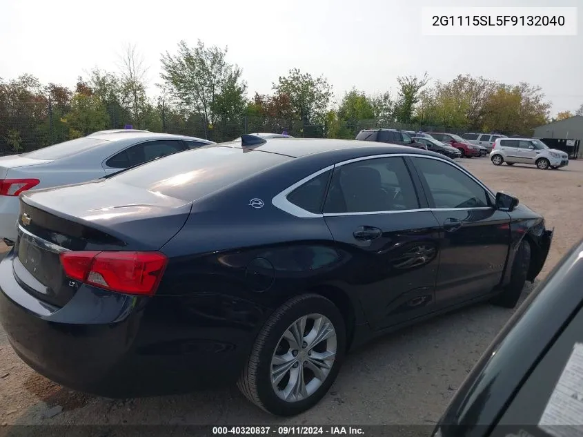 2G1115SL5F9132040 2015 Chevrolet Impala Lt