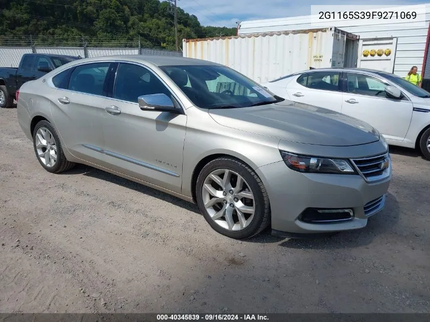 2015 Chevrolet Impala 2Lz VIN: 2G1165S39F9271069 Lot: 40345839