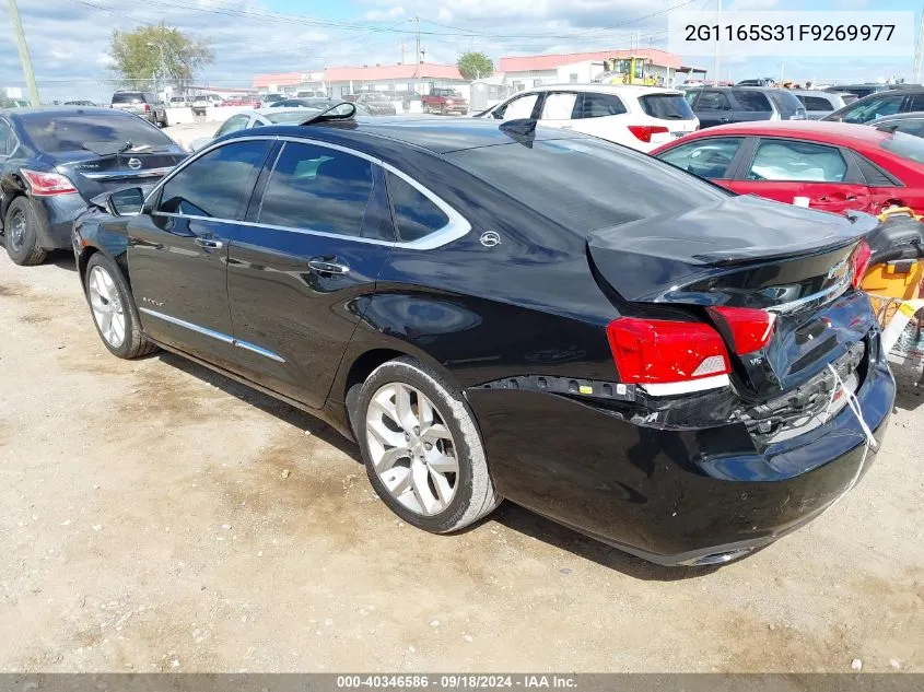 2G1165S31F9269977 2015 Chevrolet Impala 2Lz