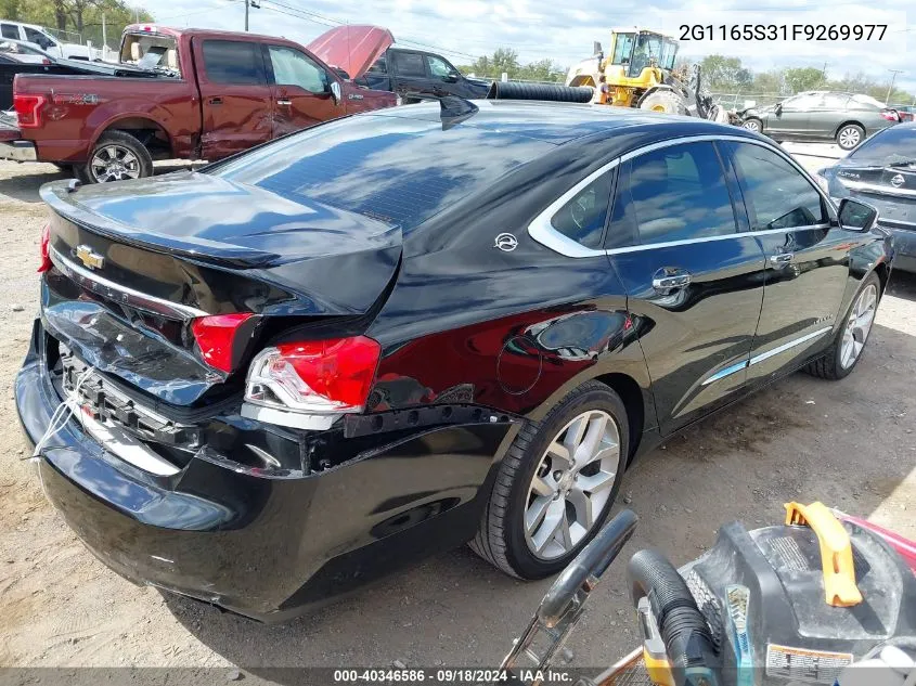 2G1165S31F9269977 2015 Chevrolet Impala 2Lz