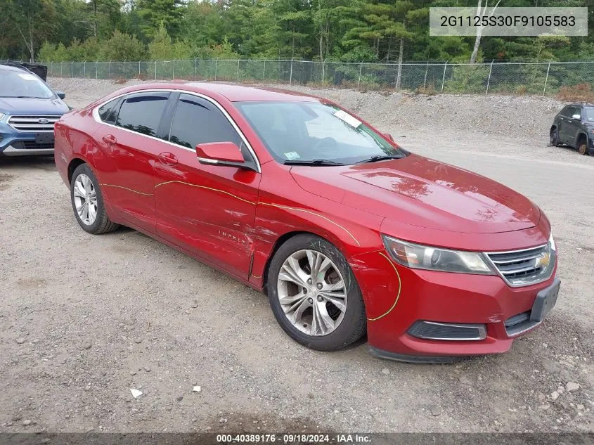 2G1125S30F9105583 2015 Chevrolet Impala 2Lt