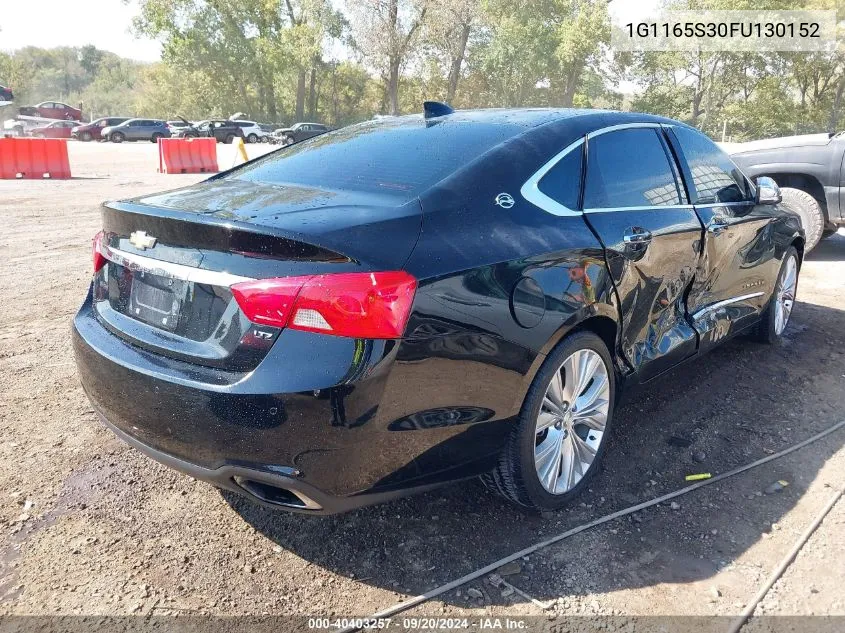 1G1165S30FU130152 2015 Chevrolet Impala 2Lz