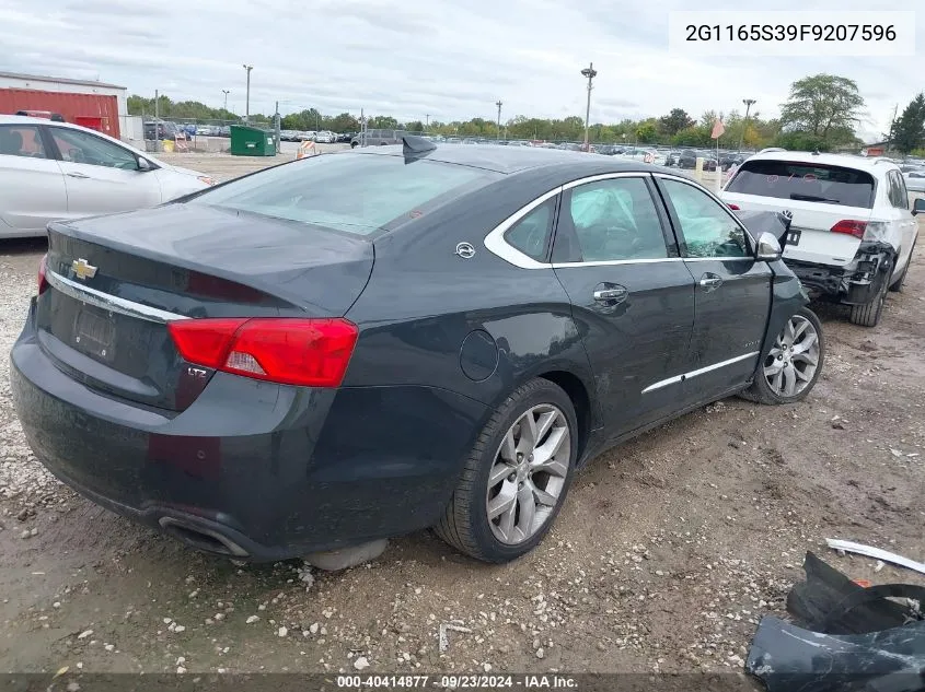 2015 Chevrolet Impala 2Lz VIN: 2G1165S39F9207596 Lot: 40414877