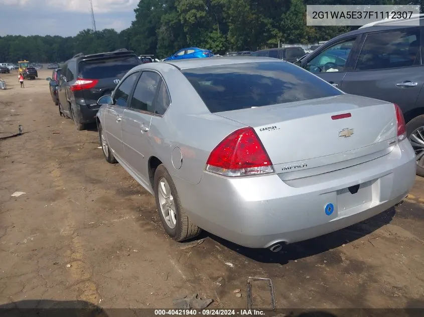 2015 Chevrolet Impala Limited Ls VIN: 2G1WA5E37F1112307 Lot: 40421940