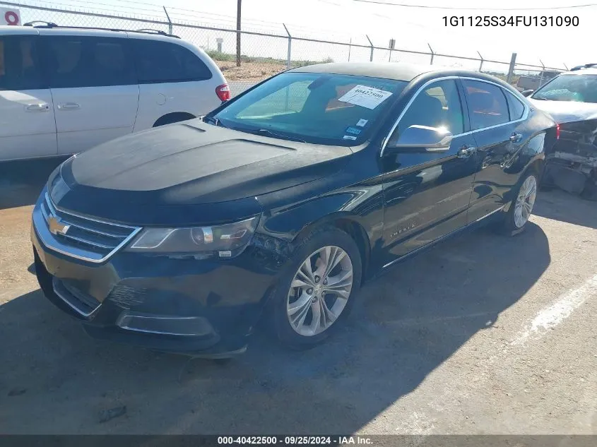 1G1125S34FU131090 2015 Chevrolet Impala 2Lt