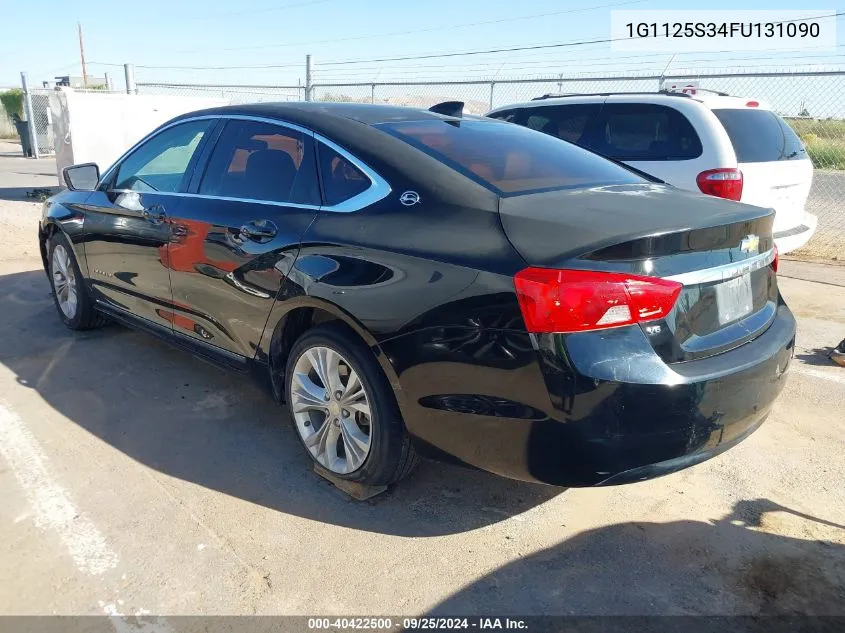 1G1125S34FU131090 2015 Chevrolet Impala 2Lt