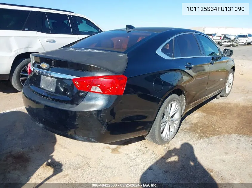 1G1125S34FU131090 2015 Chevrolet Impala 2Lt