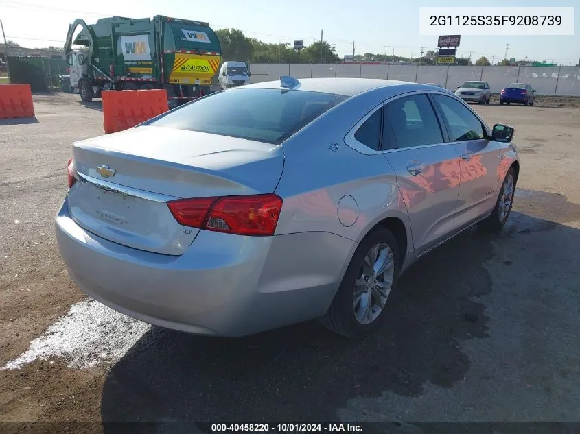 2G1125S35F9208739 2015 Chevrolet Impala 2Lt