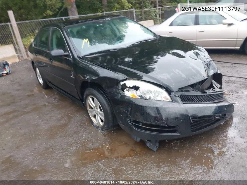 2G1WA5E30F1113797 2015 Chevrolet Impala Limited Ls