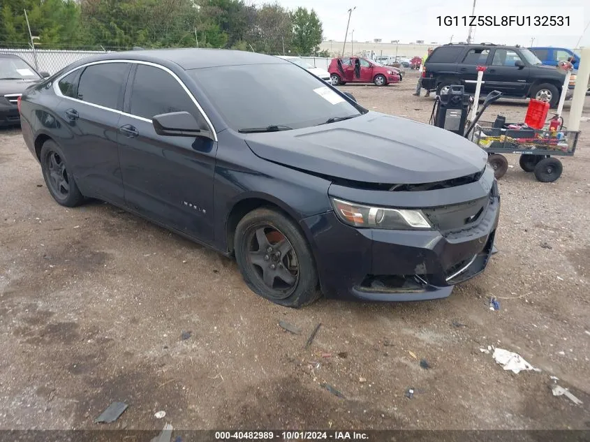 1G11Z5SL8FU132531 2015 Chevrolet Impala Ls