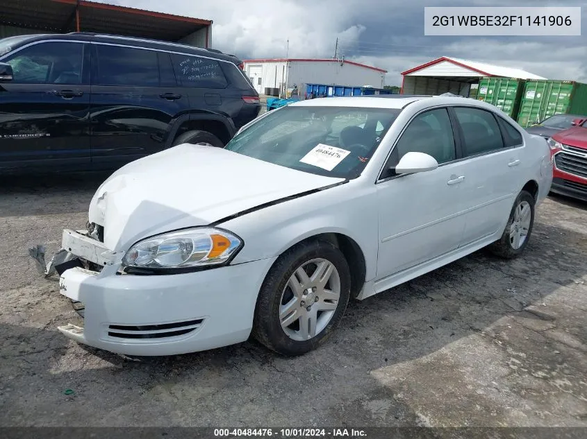 2015 Chevrolet Impala Limited Lt VIN: 2G1WB5E32F1141906 Lot: 40484476