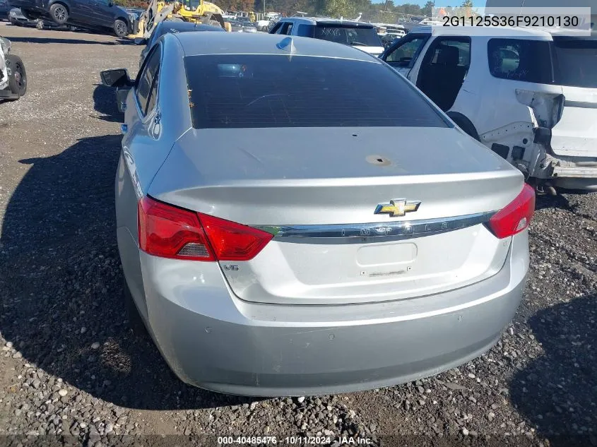 2015 Chevrolet Impala Lt VIN: 2G1125S36F9210130 Lot: 40485476