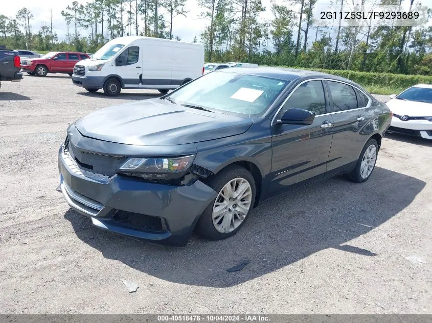 2G11Z5SL7F9293689 2015 Chevrolet Impala Ls