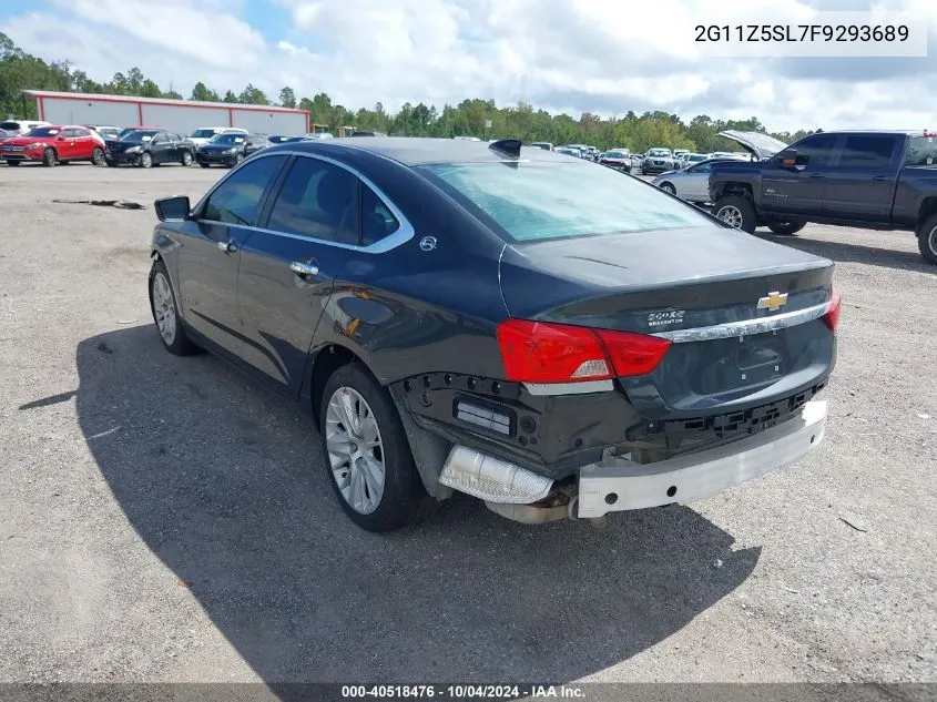 2G11Z5SL7F9293689 2015 Chevrolet Impala Ls